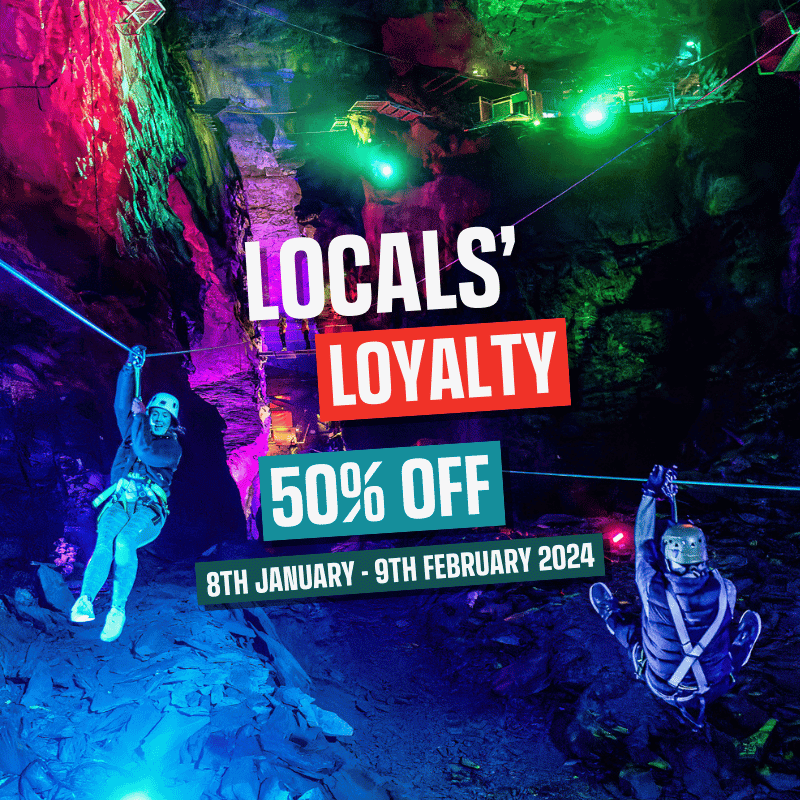 Beat the January Blues with the Zip World 50 off Locals Discount